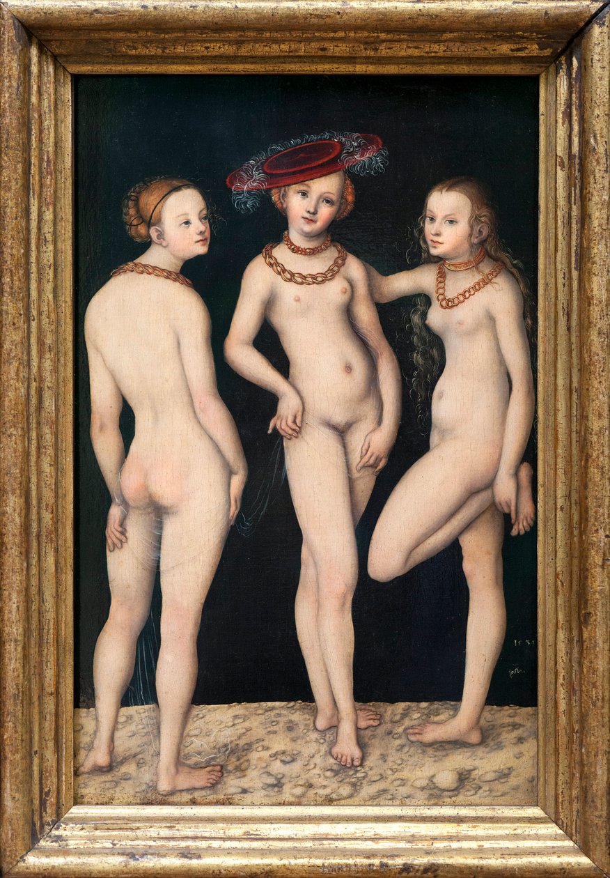 Kolme armoa tekijältä Lucas the Elder Cranach