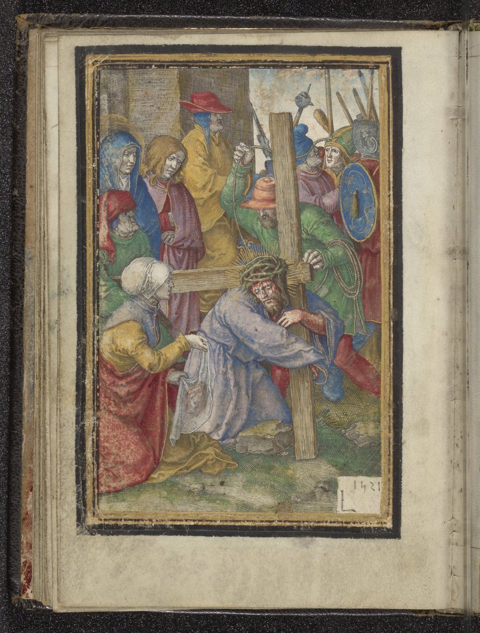 Ristilaakeri Passion of Christ (sarjan nimi) tekijältä Lucas van Leyden