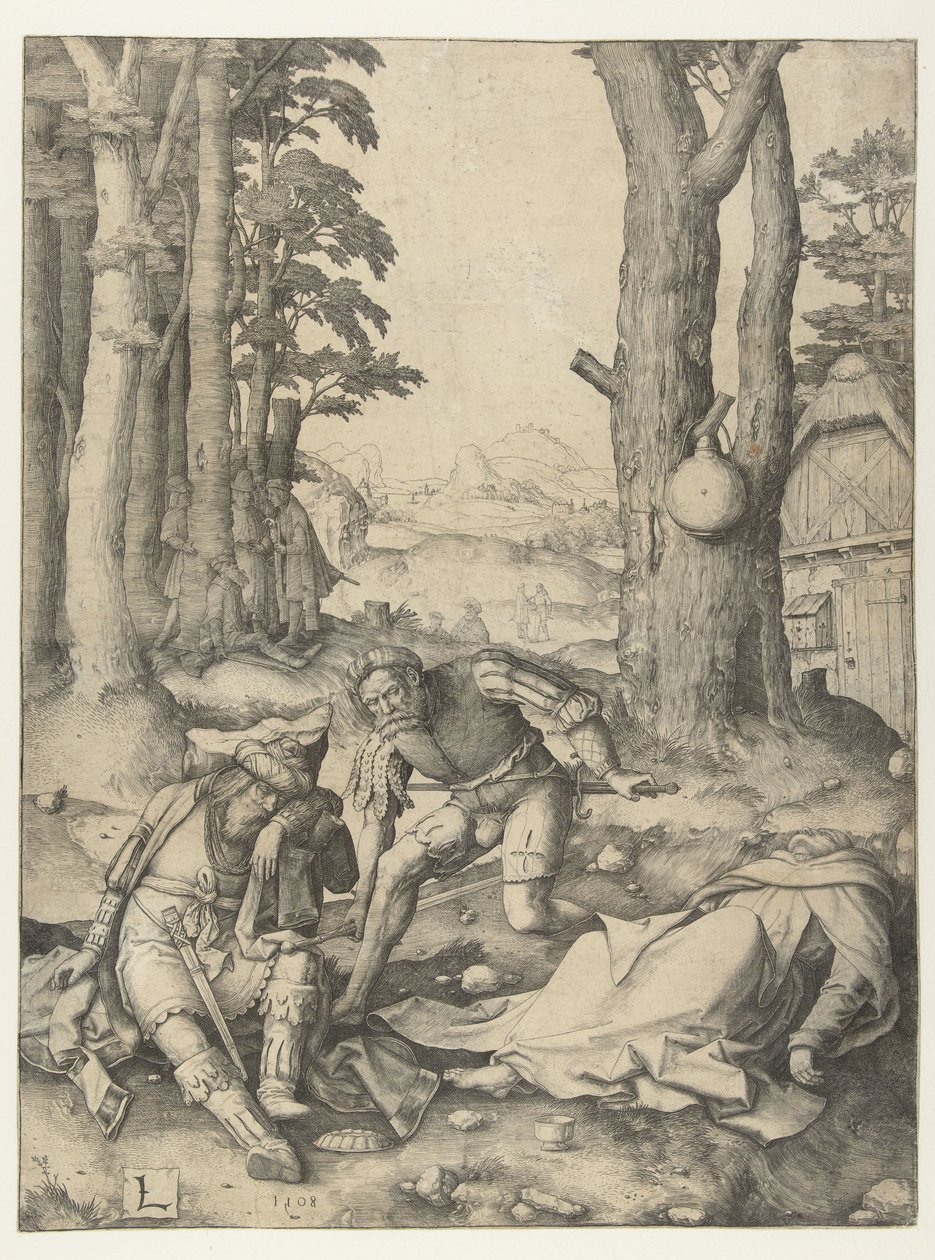 Muhammed ja munkki Sergius tekijältä Lucas van Leyden