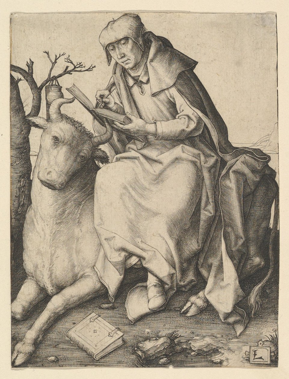 St. Luke, n. 1508. tekijältä Lucas van Leyden
