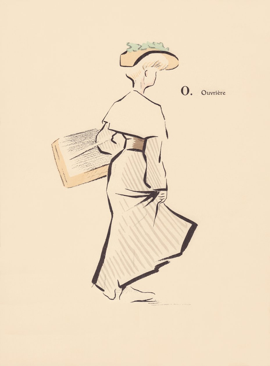 O. Työntekijä tekijältä Lucien L. (active 1904) Henreaux