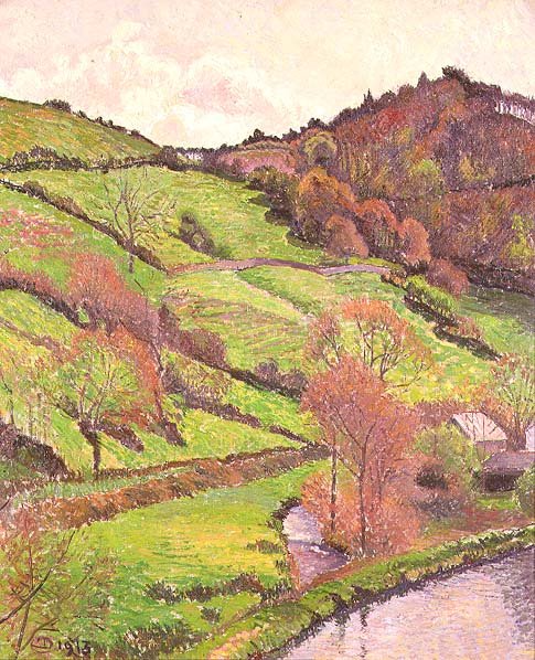 Pool, Blackpool, Devon tekijältä Lucien Pissarro
