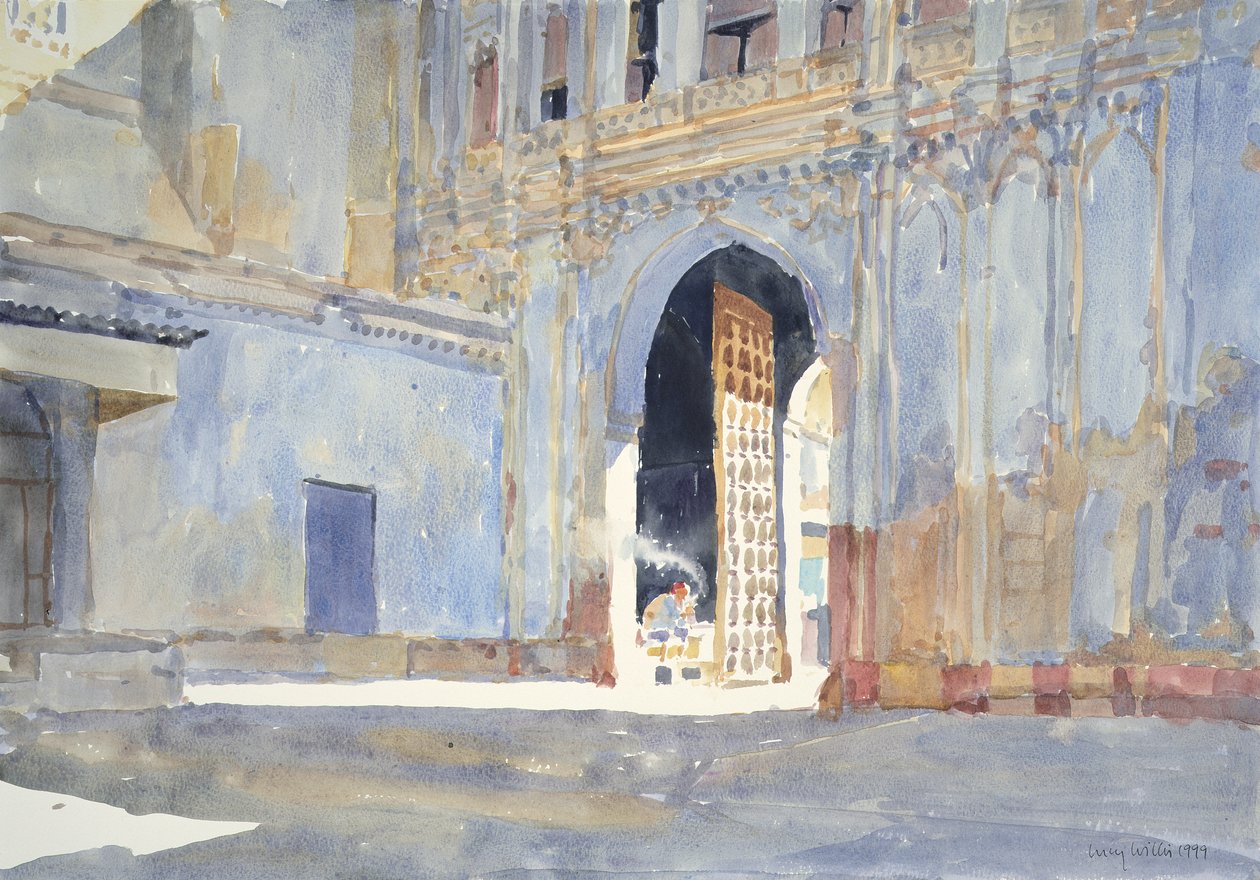 Palace Gate, Gujarat (wc paperilla) tekijältä Lucy Willis