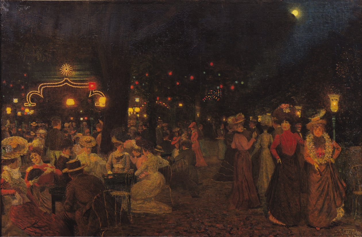Bal Bullier, 1902 tekijältä Ludovic Vallee