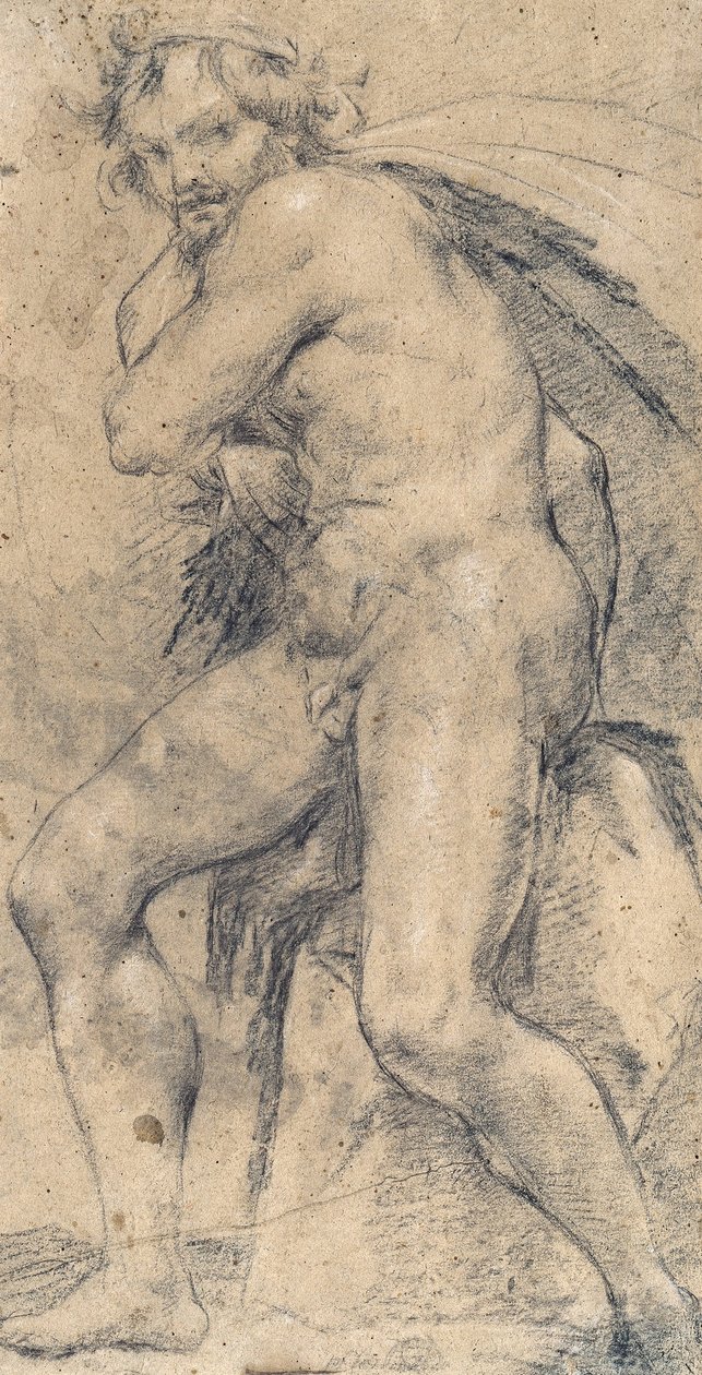 Mies alaston (Hercules) tekijältä Ludovico Carracci