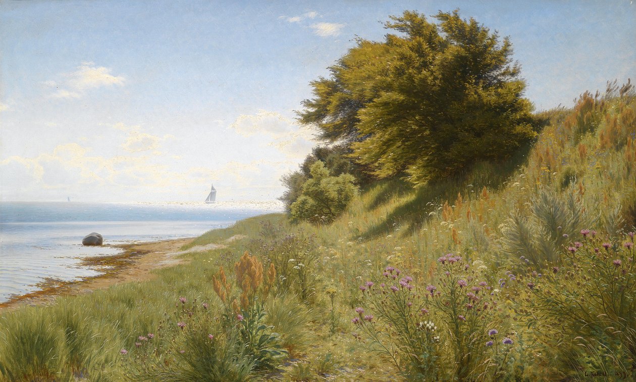 Sommertag am Meer tekijältä Ludvig Kabell