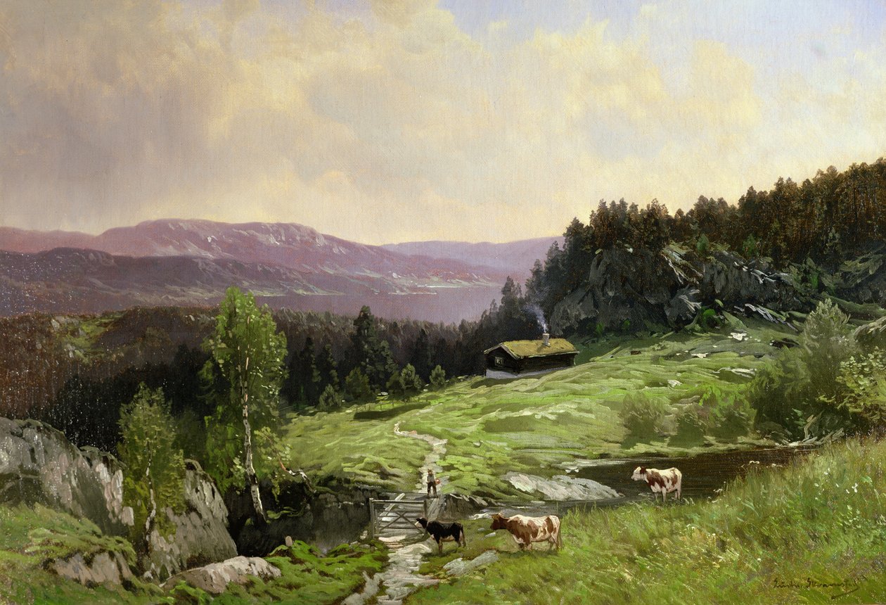 Telemark, Etelä-Norja tekijältä Ludvig Skramstad
