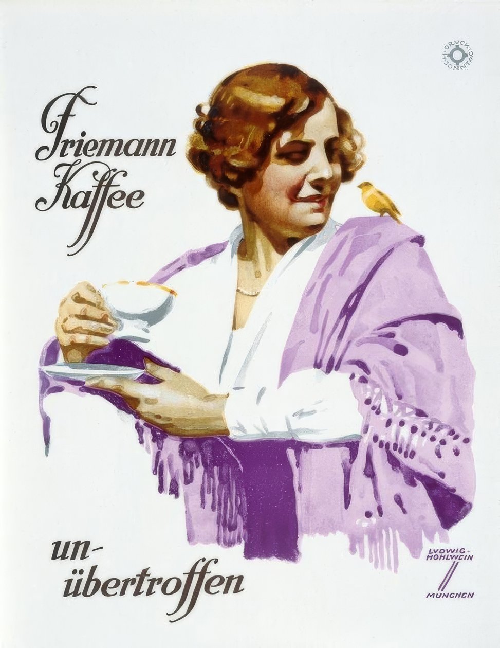 Friemann Coffee - vertaansa vailla tekijältä Ludwig Hohlwein