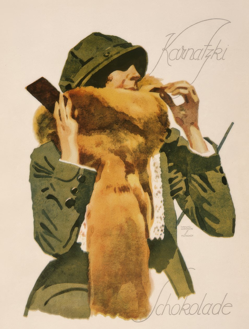 Karnatzki / Suklaa tekijältä Ludwig Hohlwein