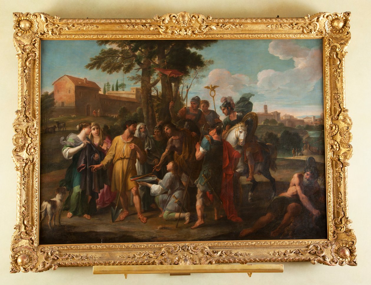 Cincinnatus auralla tekijältä Luigi Garzi