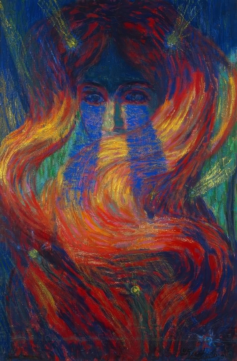 Chioma (Tinan hiukset) tekijältä Luigi Russolo