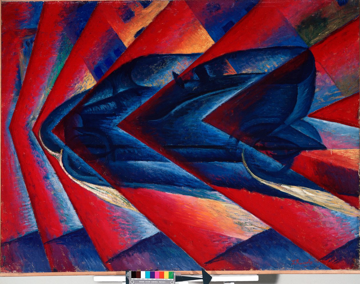 Auton dynamiikka tekijältä Luigi Russolo