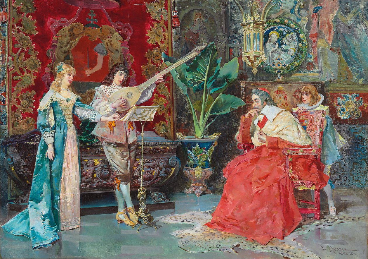 Musikaalinen välisoitto, 1881 tekijältä Luis Alvarez Catalá