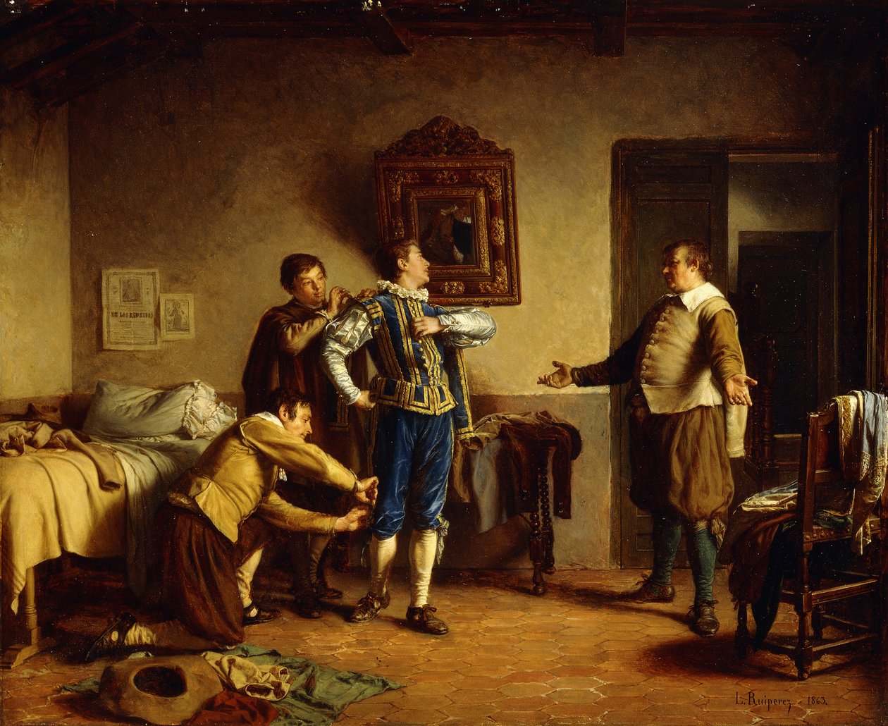 Täydellinen istuvuus, 1863 tekijältä Luis Ruiperez