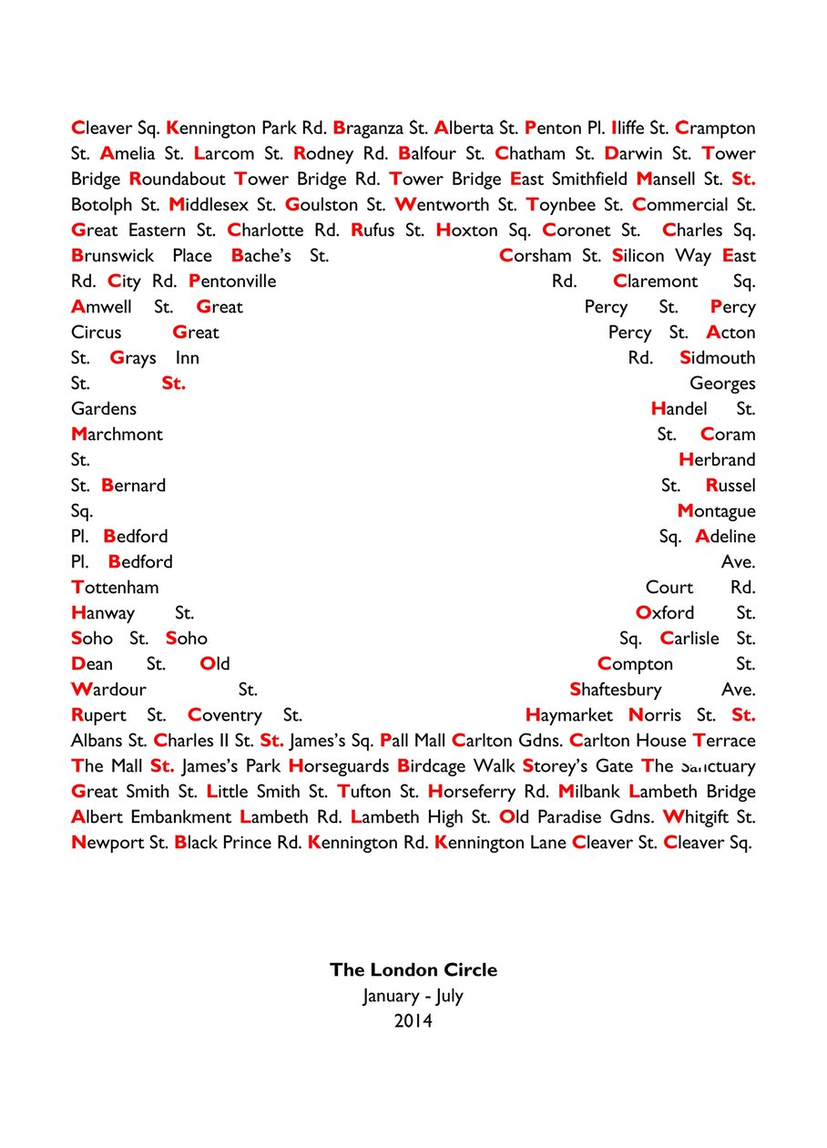 London Circle tekijältä Luke M Walker