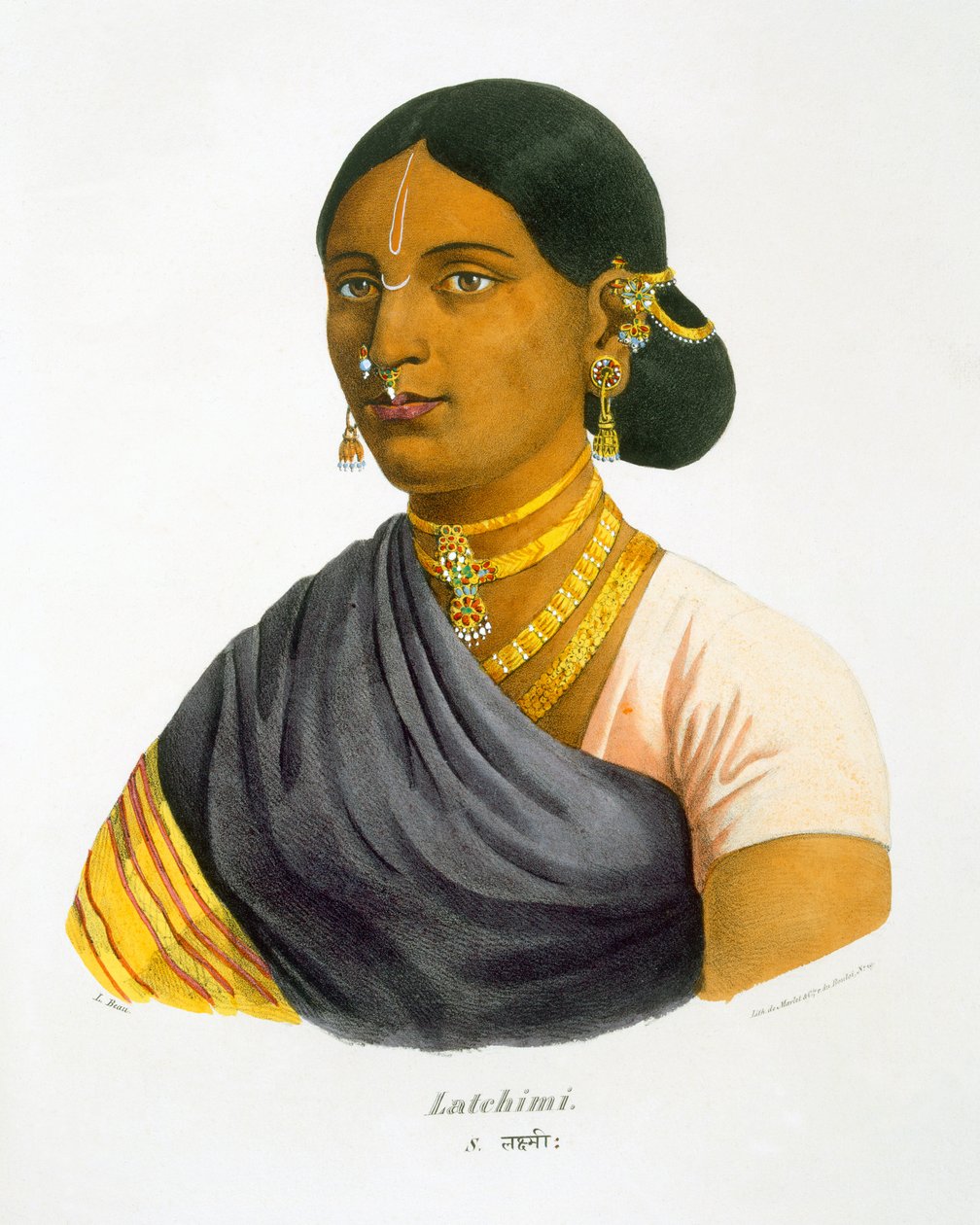 Latchimi, 1827-35 tekijältä M.E. Burnouf