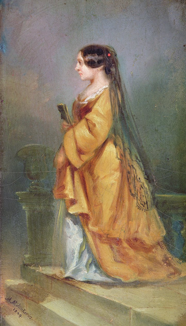 George Sandin (1804-76) muotokuva 1849 tekijältä M.N. Makowicz