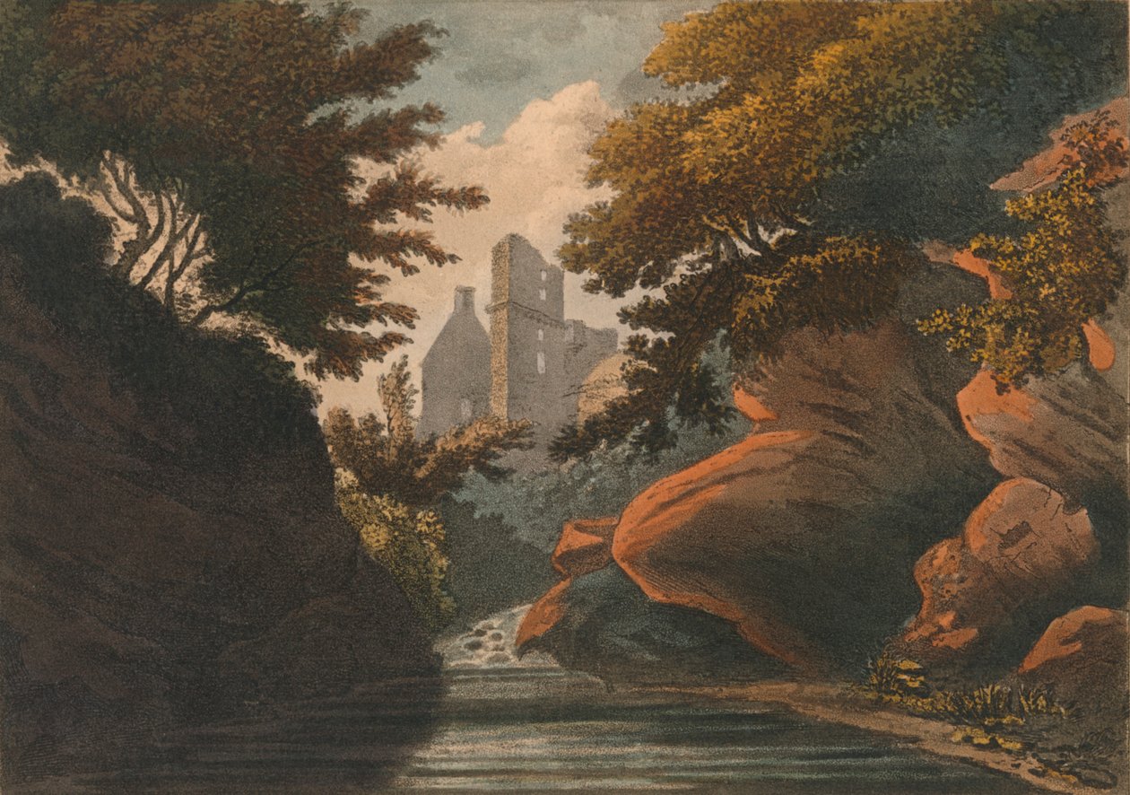 Roslinen linna, 1800. tekijältä M. Merigot
