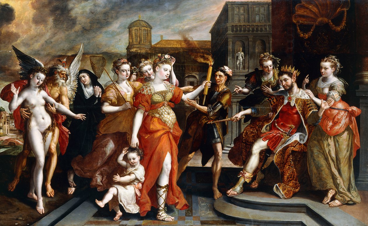 The Calumney of Apelles, tekijältä Maarten de Vos