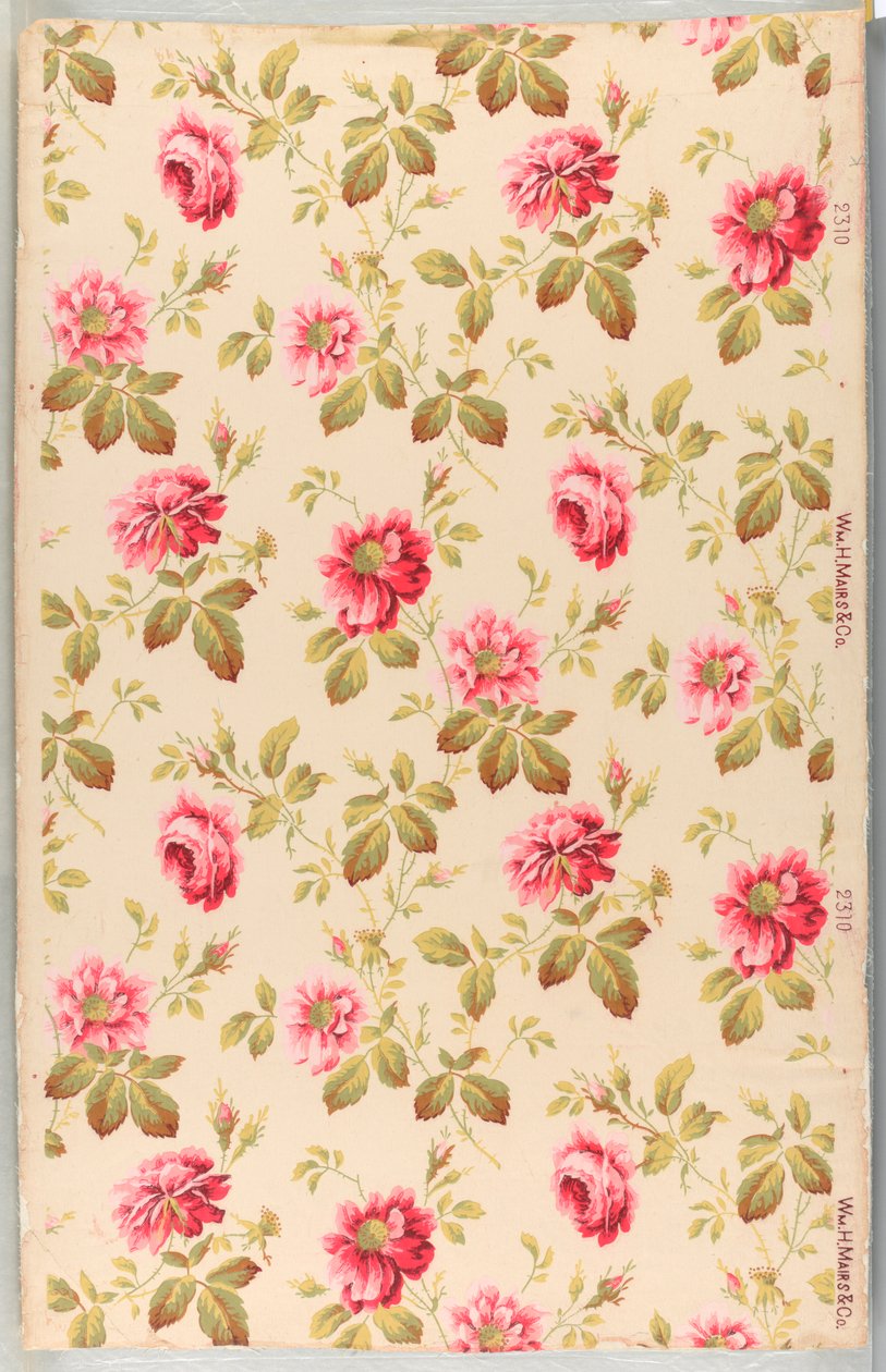 Sivuseinä (USA), 1890–1900 tekijältä Made by William H. Mairs and Company