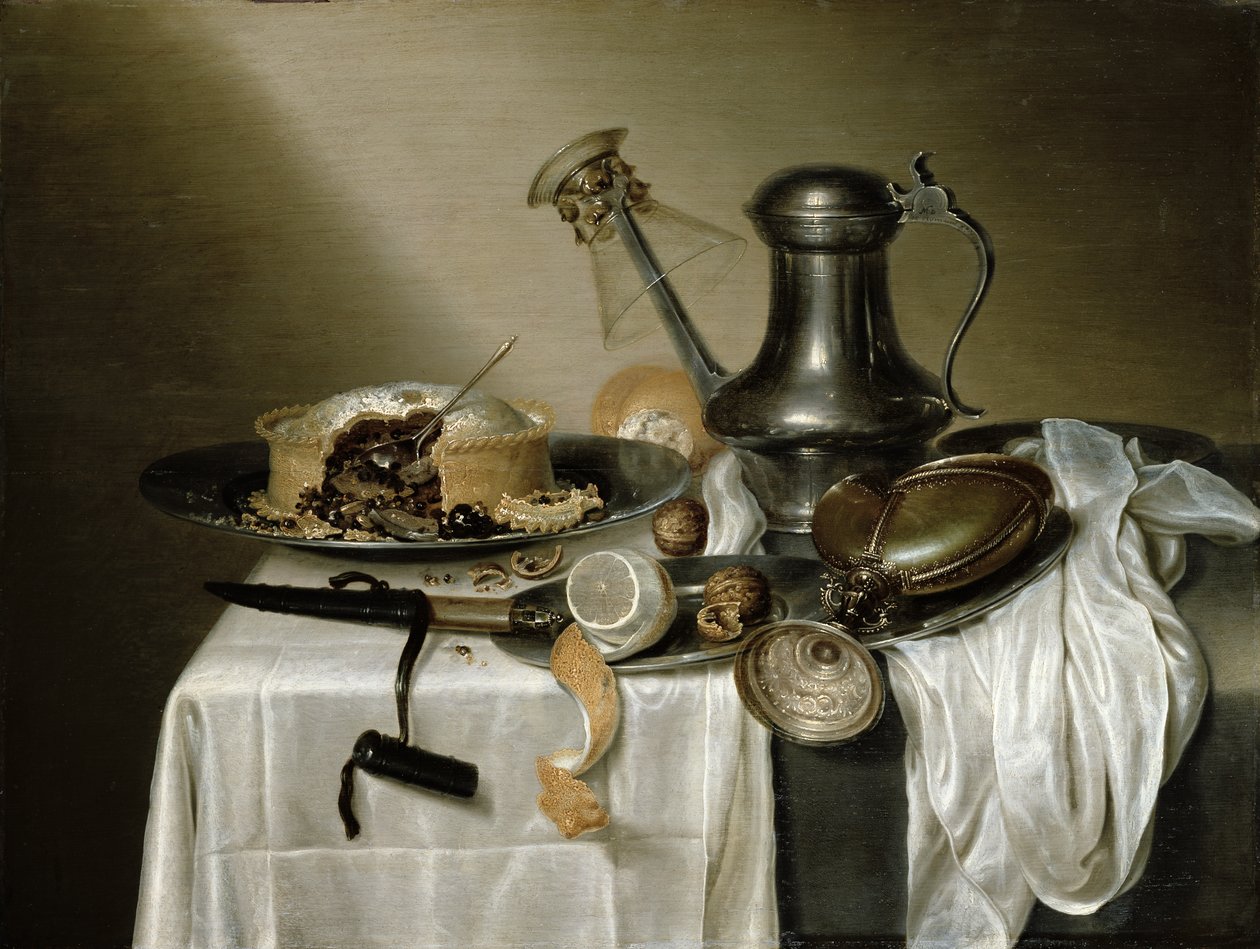 Tryffelipiirakka, 1644 tekijältä Maerten Boelema de Stomme