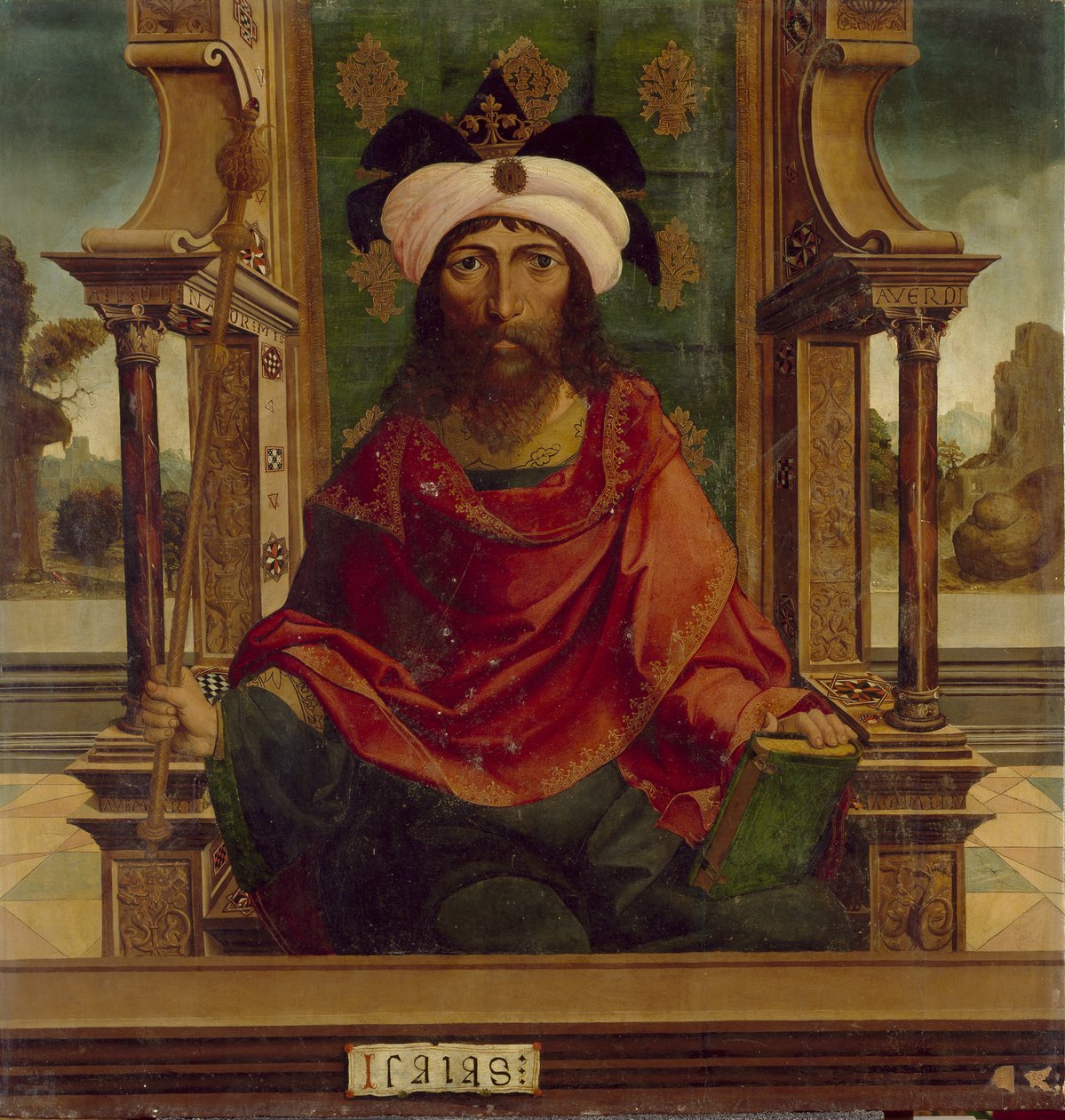 Profeetta Jesaja, n. 1525 tekijältä Maestro de Becerril