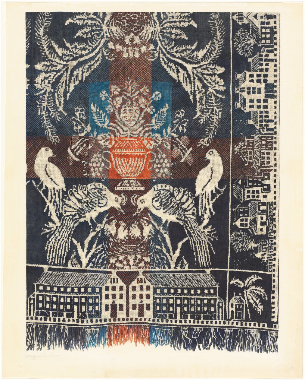 Boston Town Coverlet, 19351942. tekijältä Magnus S. Fossum
