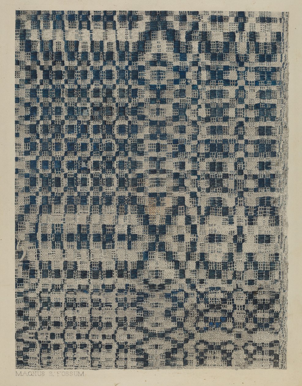 Peitto, c. 1938. tekijältä Magnus S. Fossum