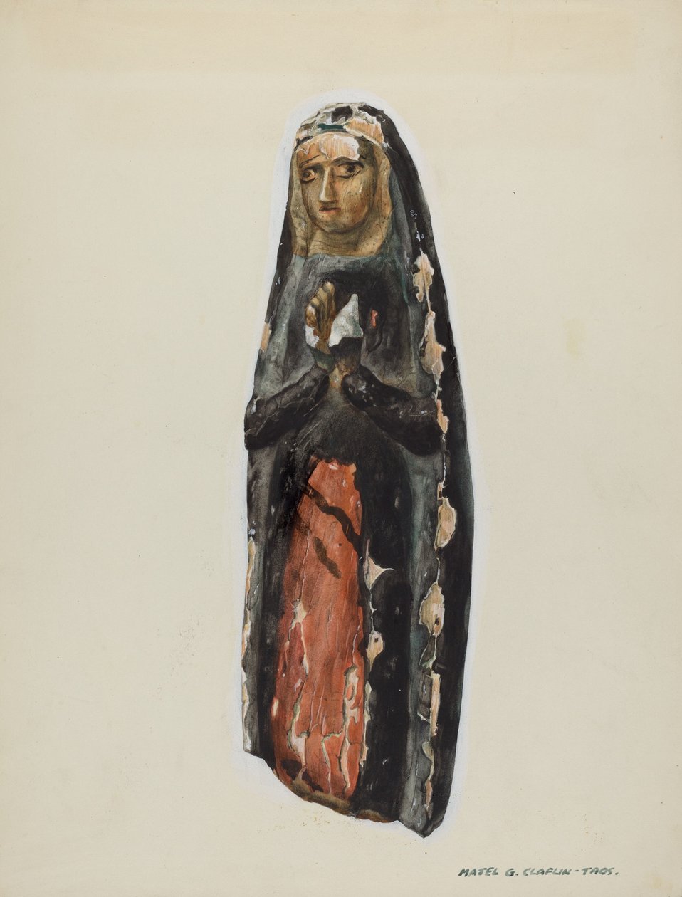 Bulto Virgin, c. 1939. tekijältä Majel G. Claflin