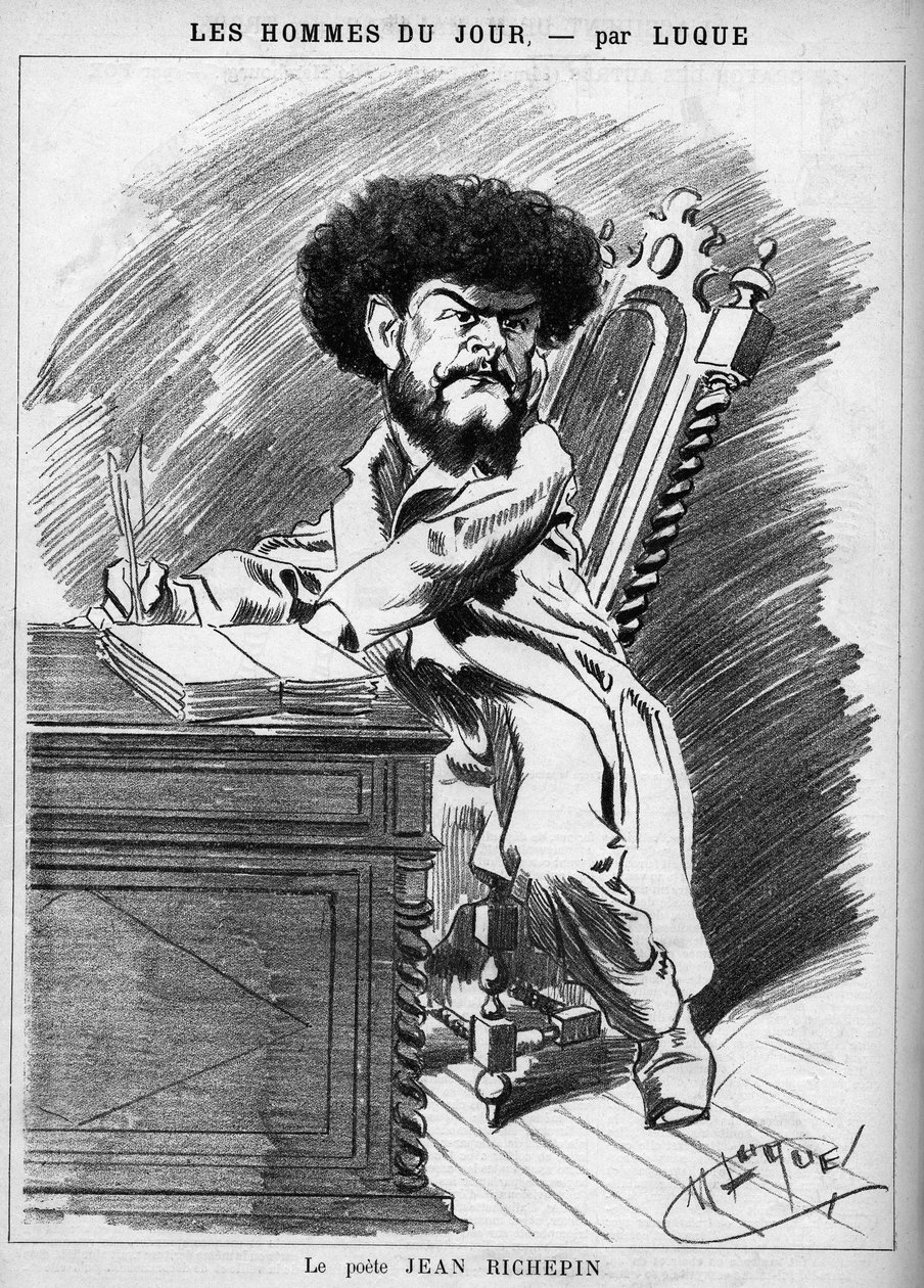 Jean Richepin (1849-1926), ranskalainen kirjailija. tekijältä Manuel Luque