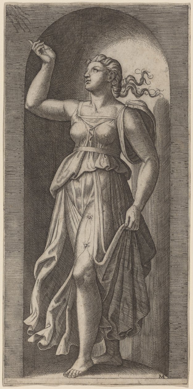 Usko tekijältä Marcantonio Raimondi after Raphael