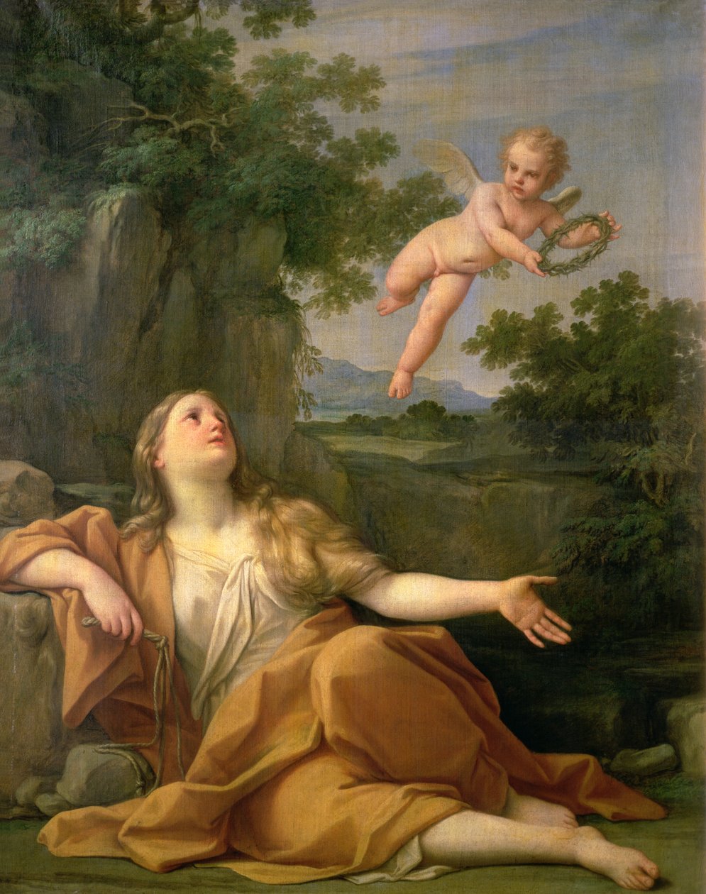 Katuva Maria Magdaleena, 1700-05 tekijältä Marcantonio Franceschini