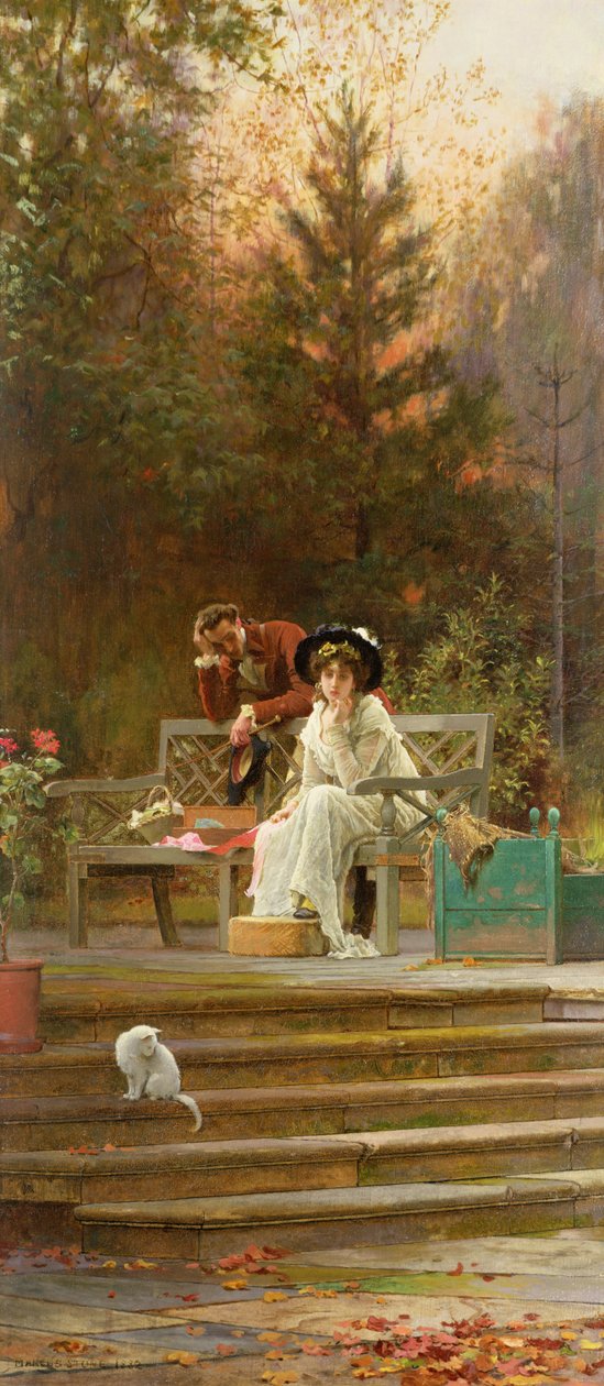 A Prior Attachment, 1882 tekijältä Marcus Stone