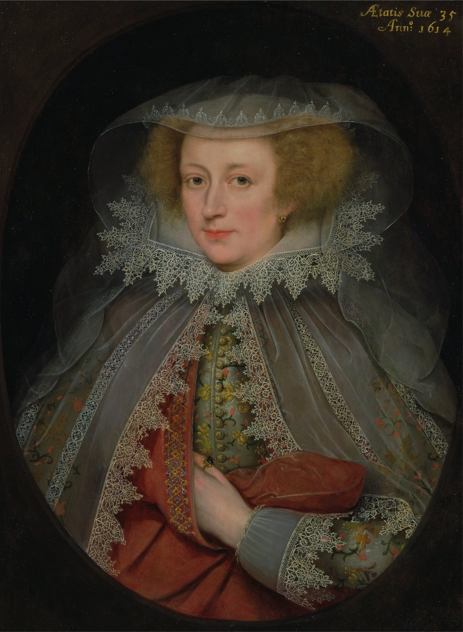 Catherine Killigrew, Lady Jermyn tekijältä Marcus Gheeraerts the Younger