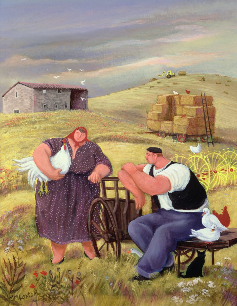 Valtava kukko tekijältä Margaret Loxton