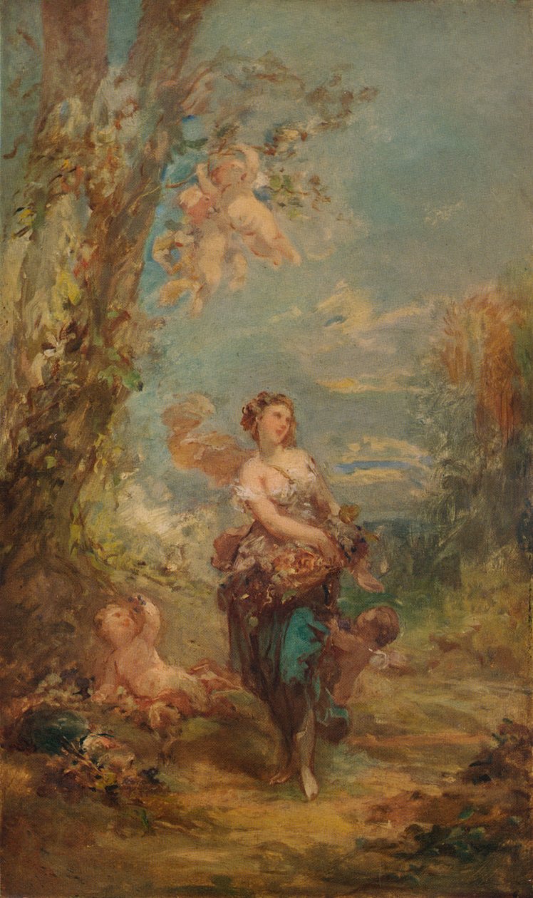 Kevät, c1802, 1938 tekijältä Marguerite Gerard