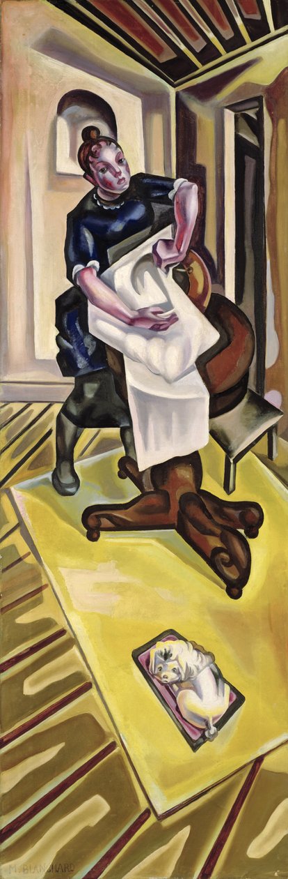 Pesu, ennen vuotta 1921 tekijältä Maria Blanchard