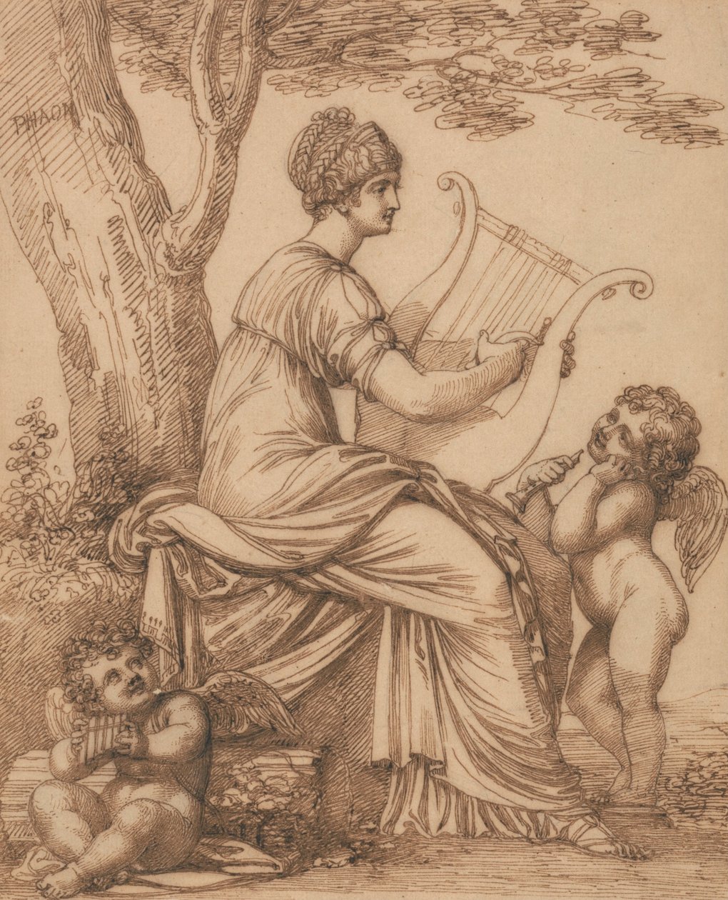 Sappho tekijältä Maria Hadfield Cosway