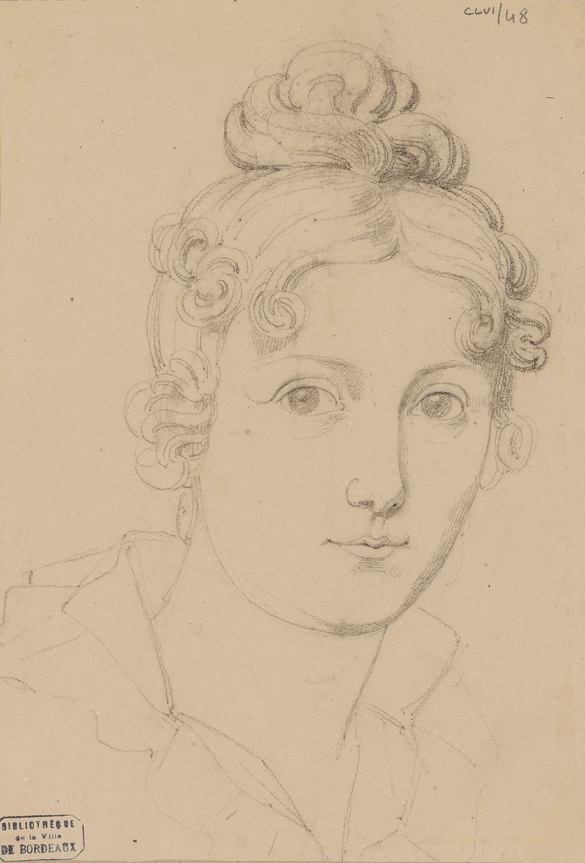 Omakuva, noin 1830. tekijältä Maria del Rosario Weiss Zorrilla
