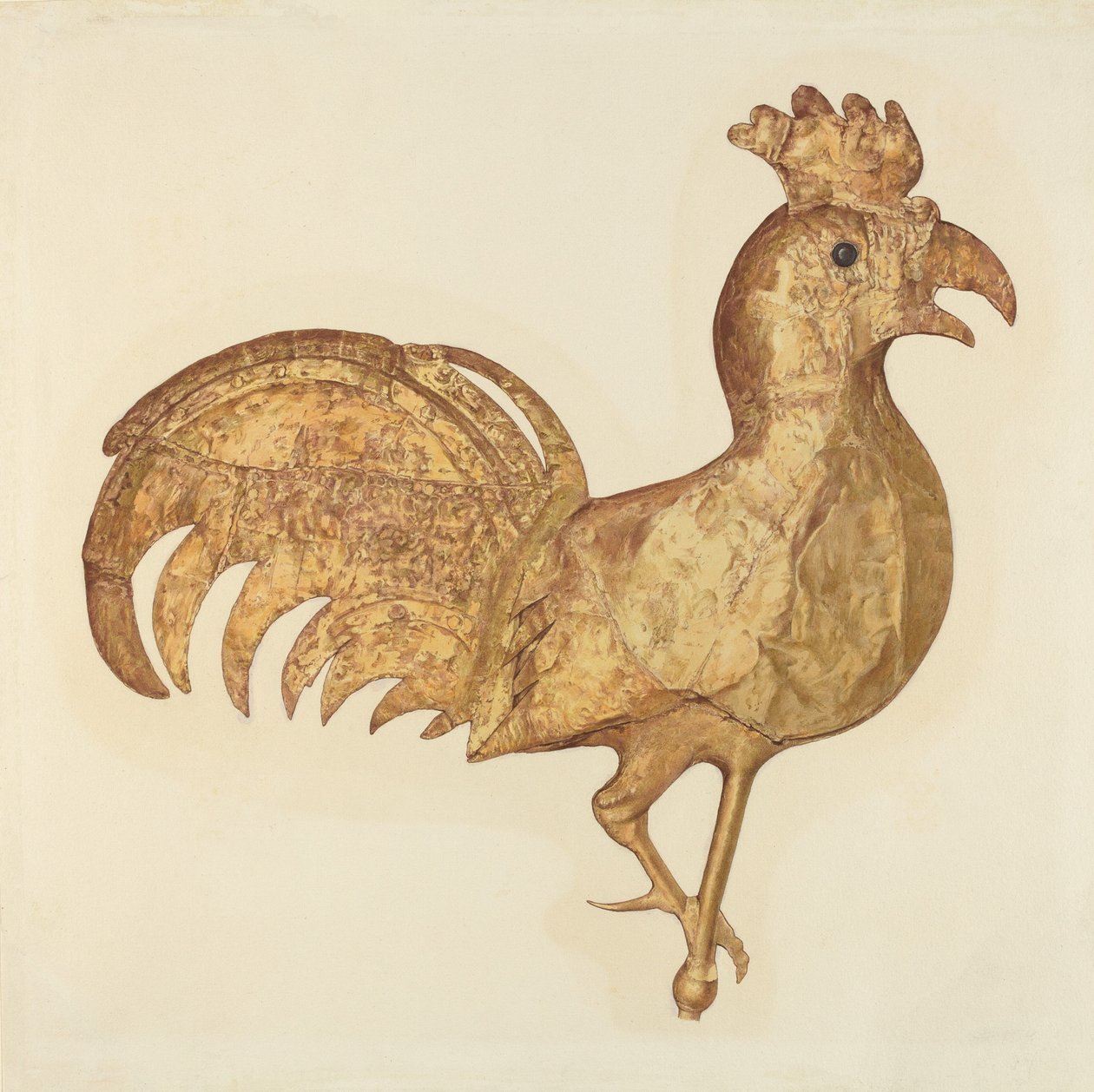 Sääviiri: Kukko, c. 1939. tekijältä Marian Page