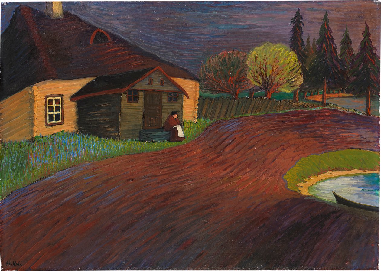 Muisto, 1907-1908. tekijältä Marianne von Werefkin