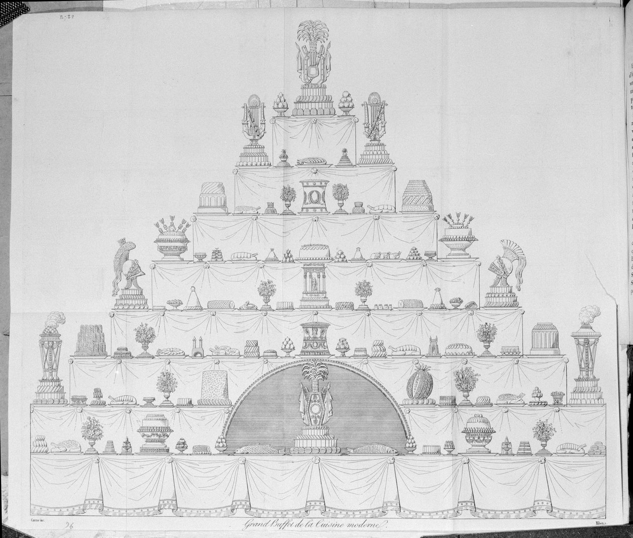 Designs for Food Decoration, Antonin Caremen "Le Maitre d