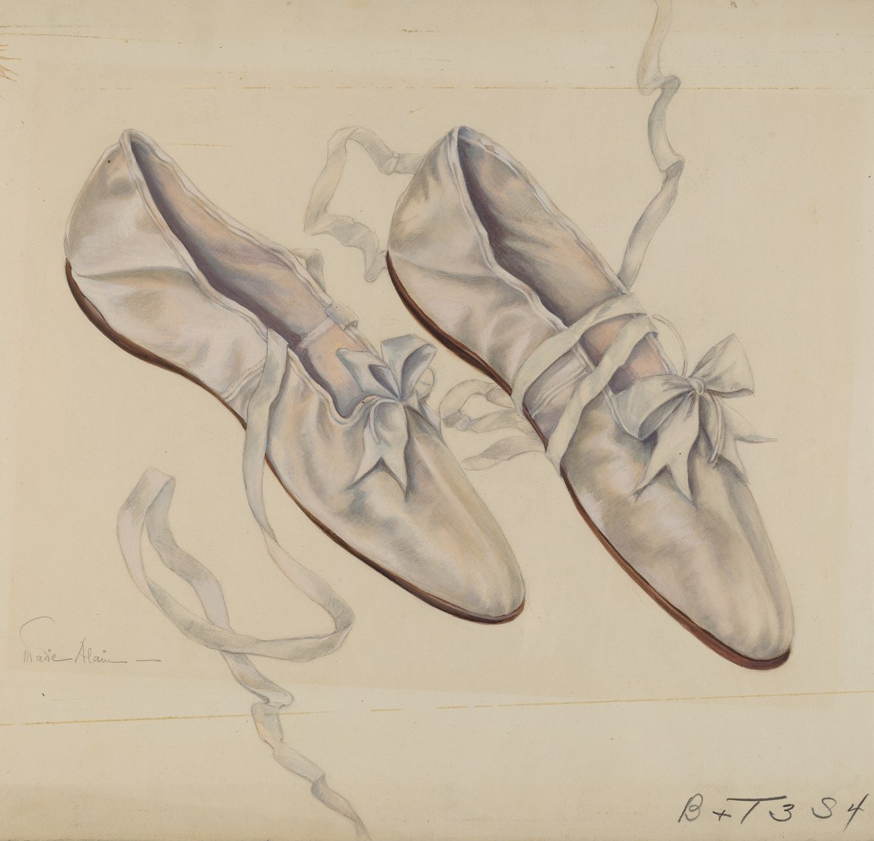 Kävelytossut, c. 1936. tekijältä Marie Alain