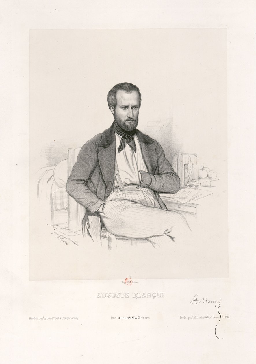 Marie-Alexandre Alophe - Auguste Blanqui tekijältä Marie Alexandre Alophe