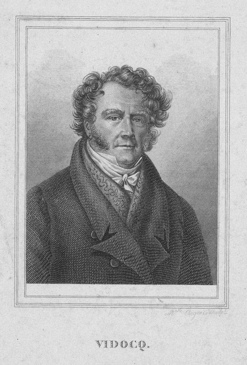 Eugene Francois Vidocq 1775-1857, n. 1830-1840 tekijältä Marie Gabrielle Coignet