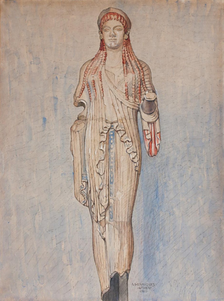 Kore (Acropolis Museum inv. 685) tekijältä Marie Henriques