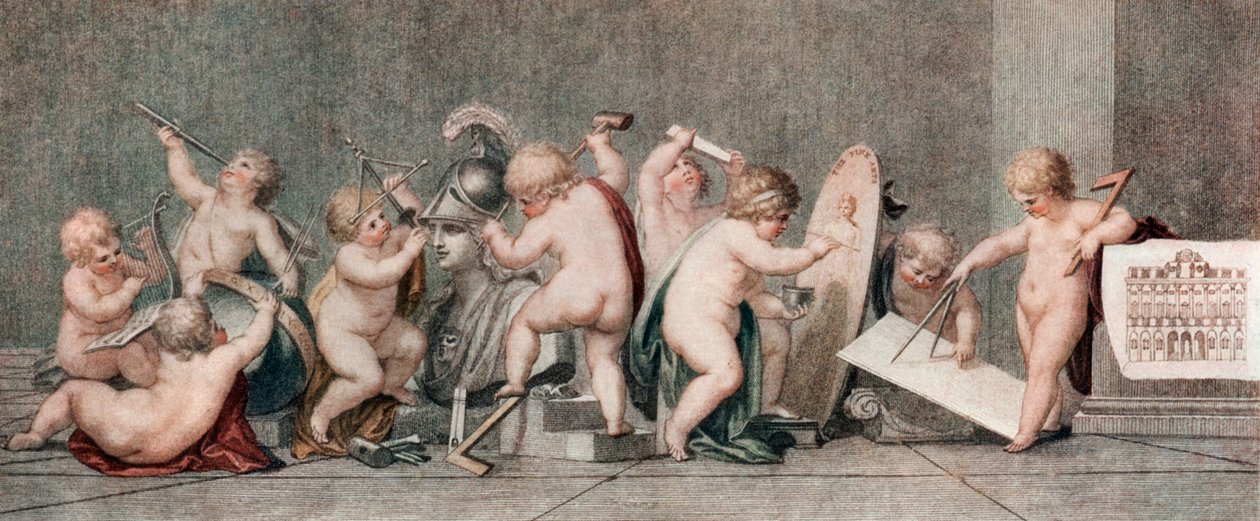 "The Fine Arts", 1700-luku 1910. tekijältä Marino Bovi