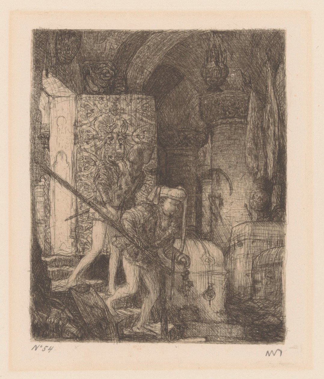 valtionkassa tekijältä Marius Bauer (signed by artist)