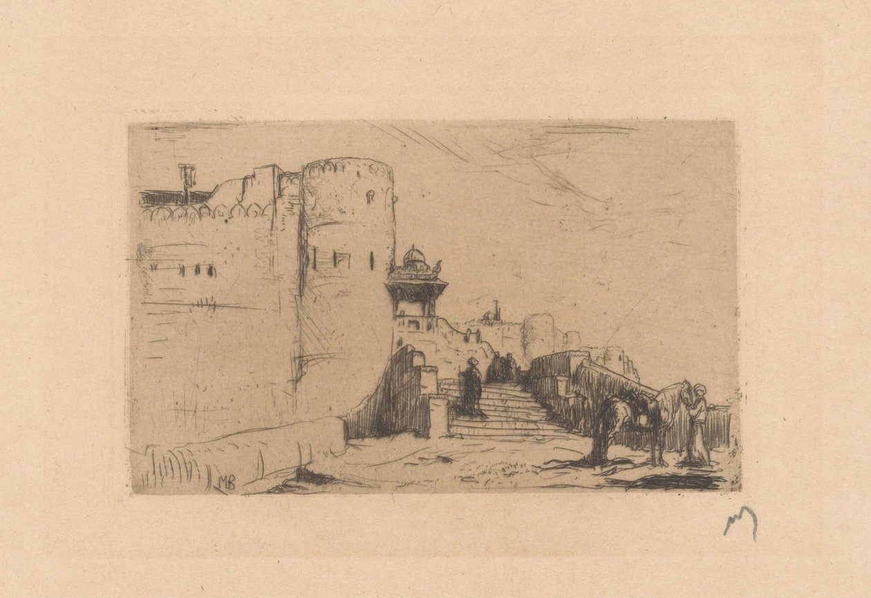 Templeturn Palitanassa tekijältä Marius Bauer (signed by artist)
