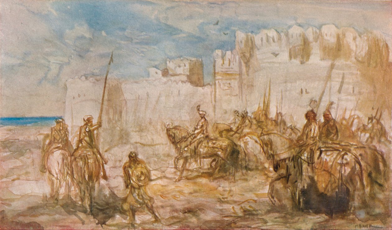 "Ratsuväki", 1910 tekijältä Marius Bauer